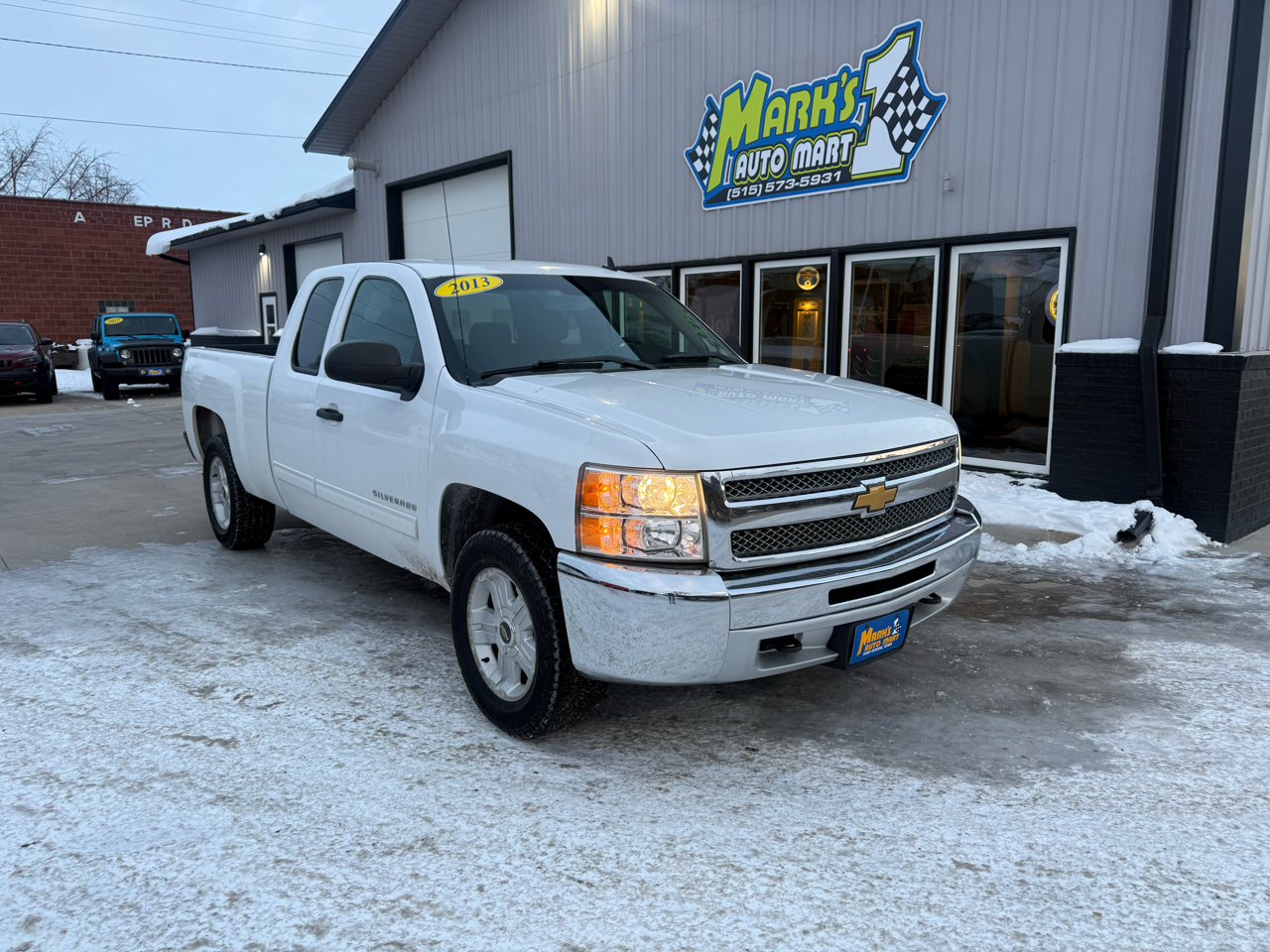 2013 Chevrolet Silverado 1500 4WD Ext Cab 143.5" LT