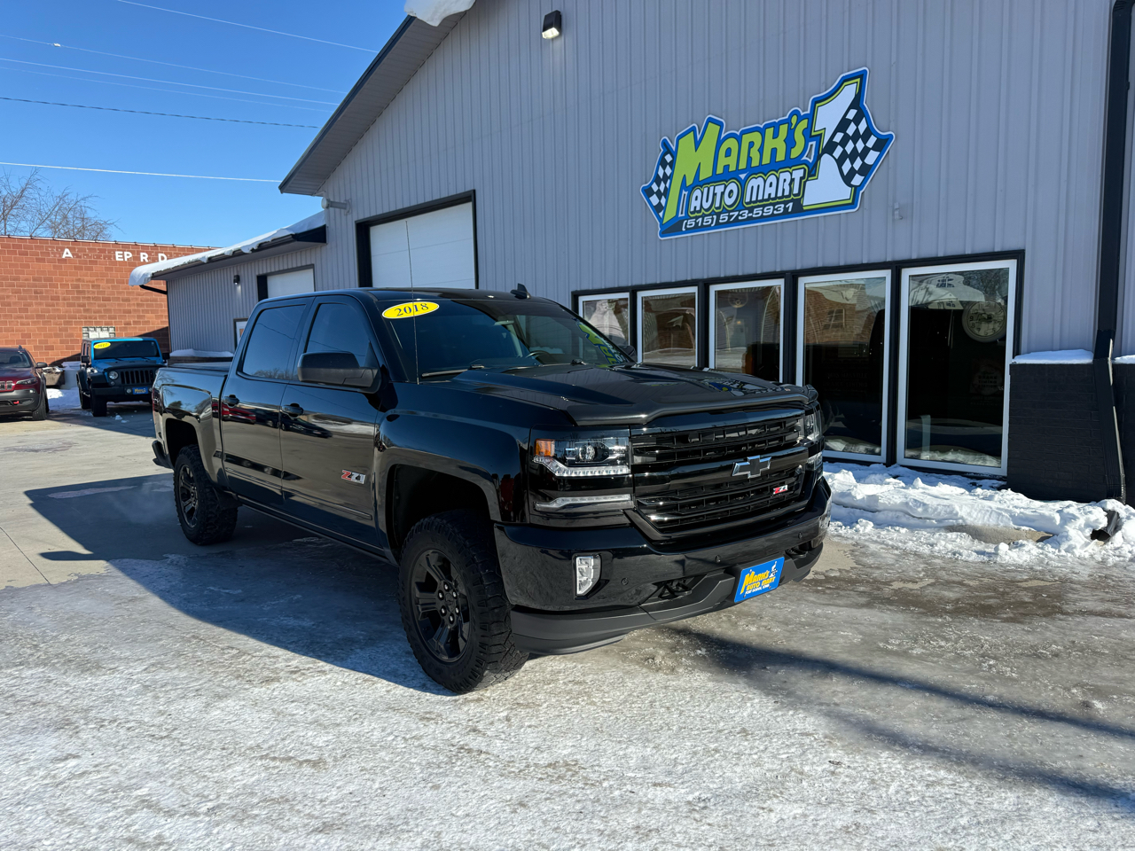 2018 Chevrolet Silverado 1500 4WD Crew Cab 143.5" LTZ w/2LZ