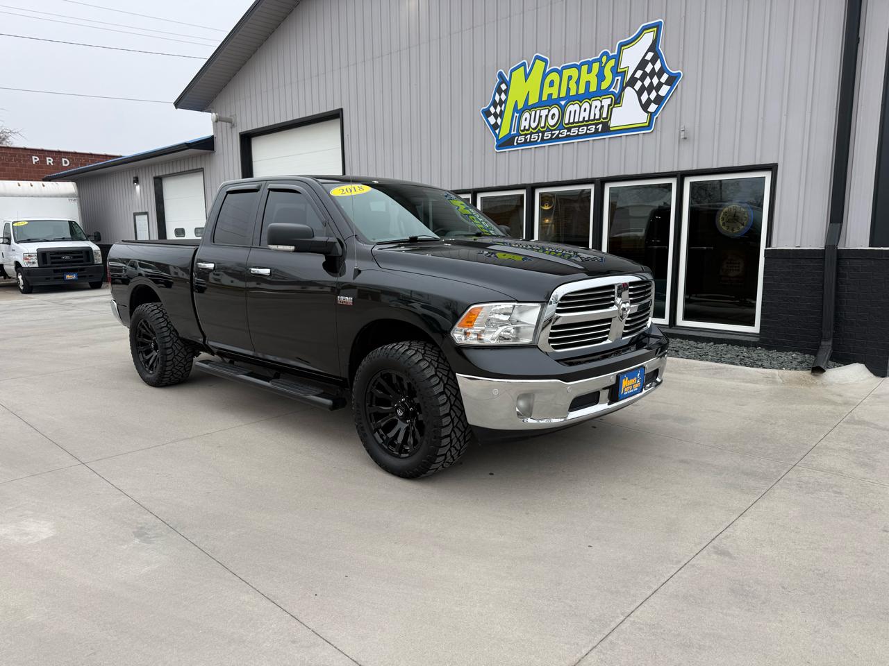 RAM 1500 Big Horn 4x4 Quad Cab 6'4" Box 2018