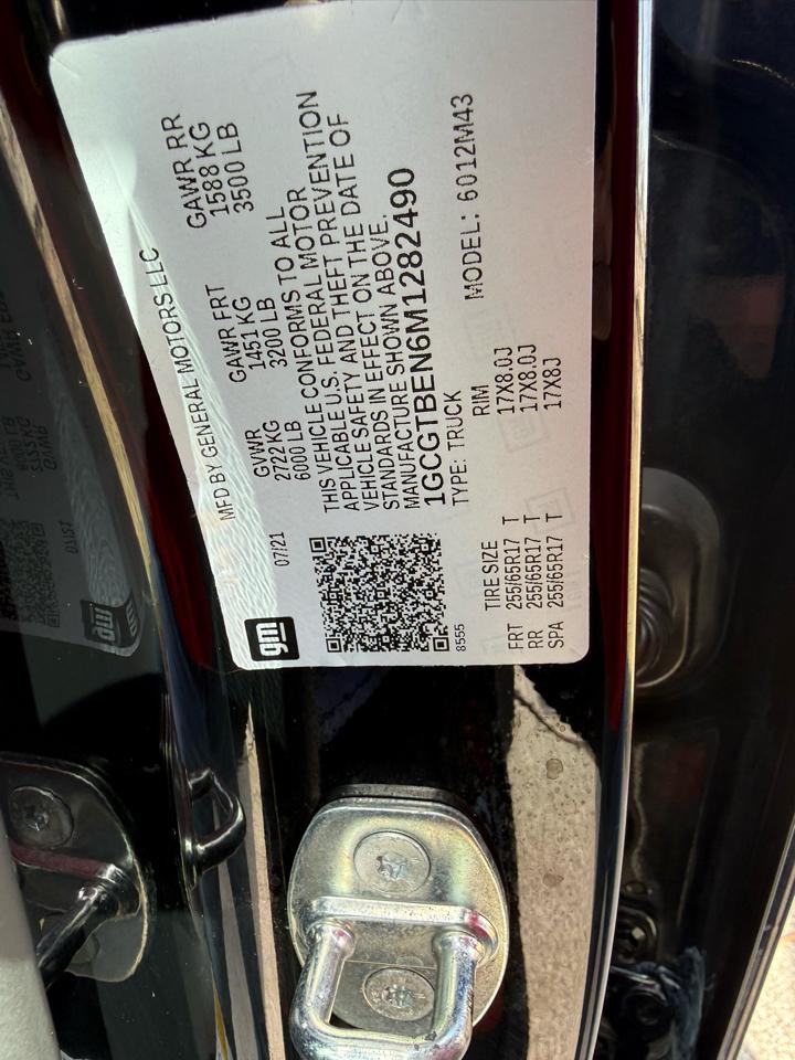 Chevrolet Colorado 4WD Crew Cab 128" Work Truck 2021