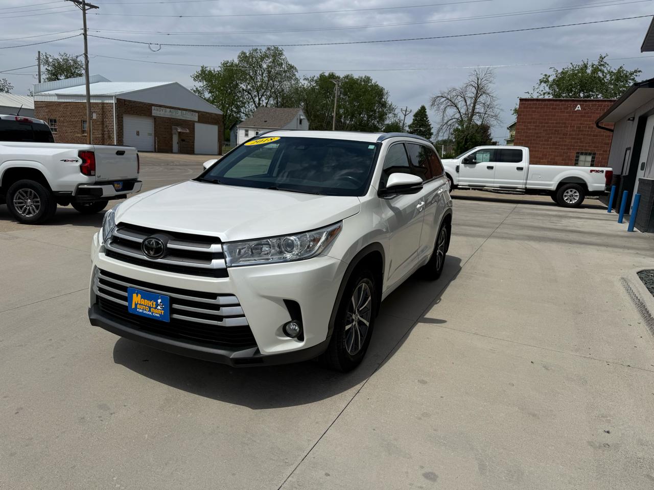 Toyota Highlander XLE V6 AWD (Natl) 2018