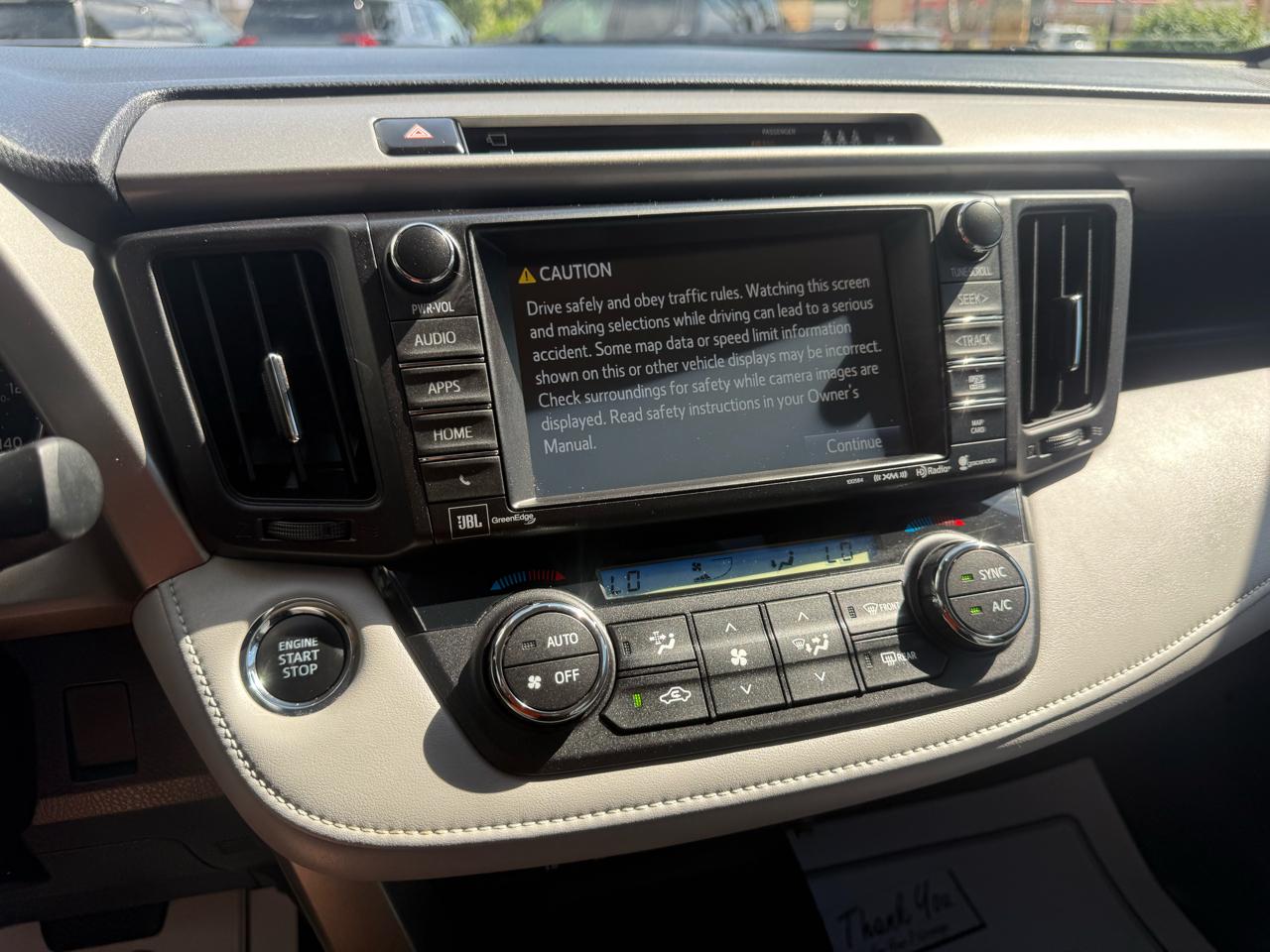 Toyota RAV4 Limited AWD (Natl) 2017