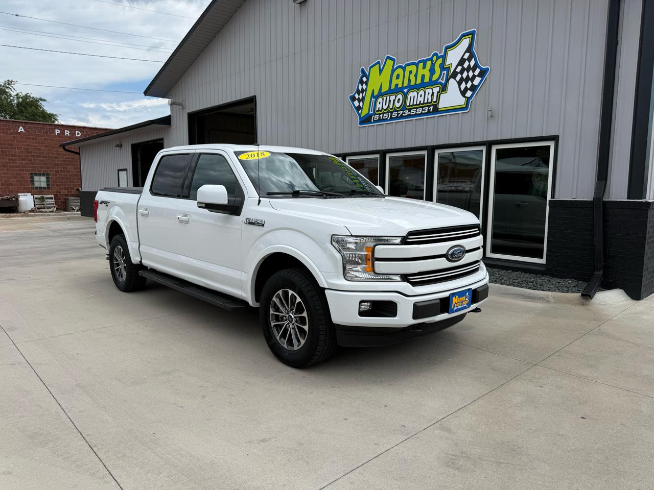 2018 Ford F-150 LARIAT 4WD SuperCrew 5.5' Box