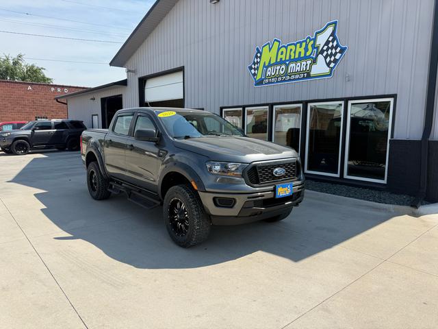 Gray 2020 Ford Ranger Pickup Truck Four-Wheel Drive Automatic