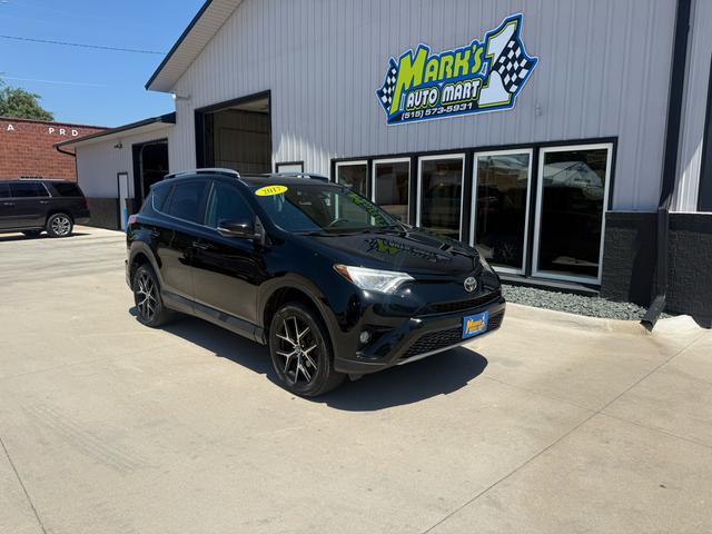Black 2017 Toyota RAV4 SUV / Crossover All-Wheel Drive Automatic