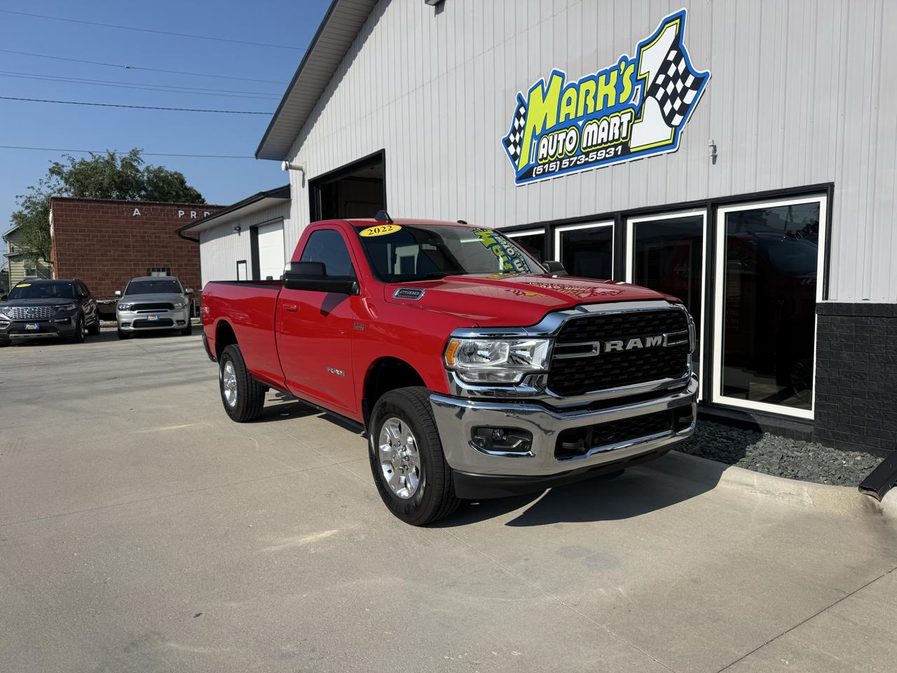 2022 RAM 2500 Big Horn 4x4 Reg Cab 8' Box