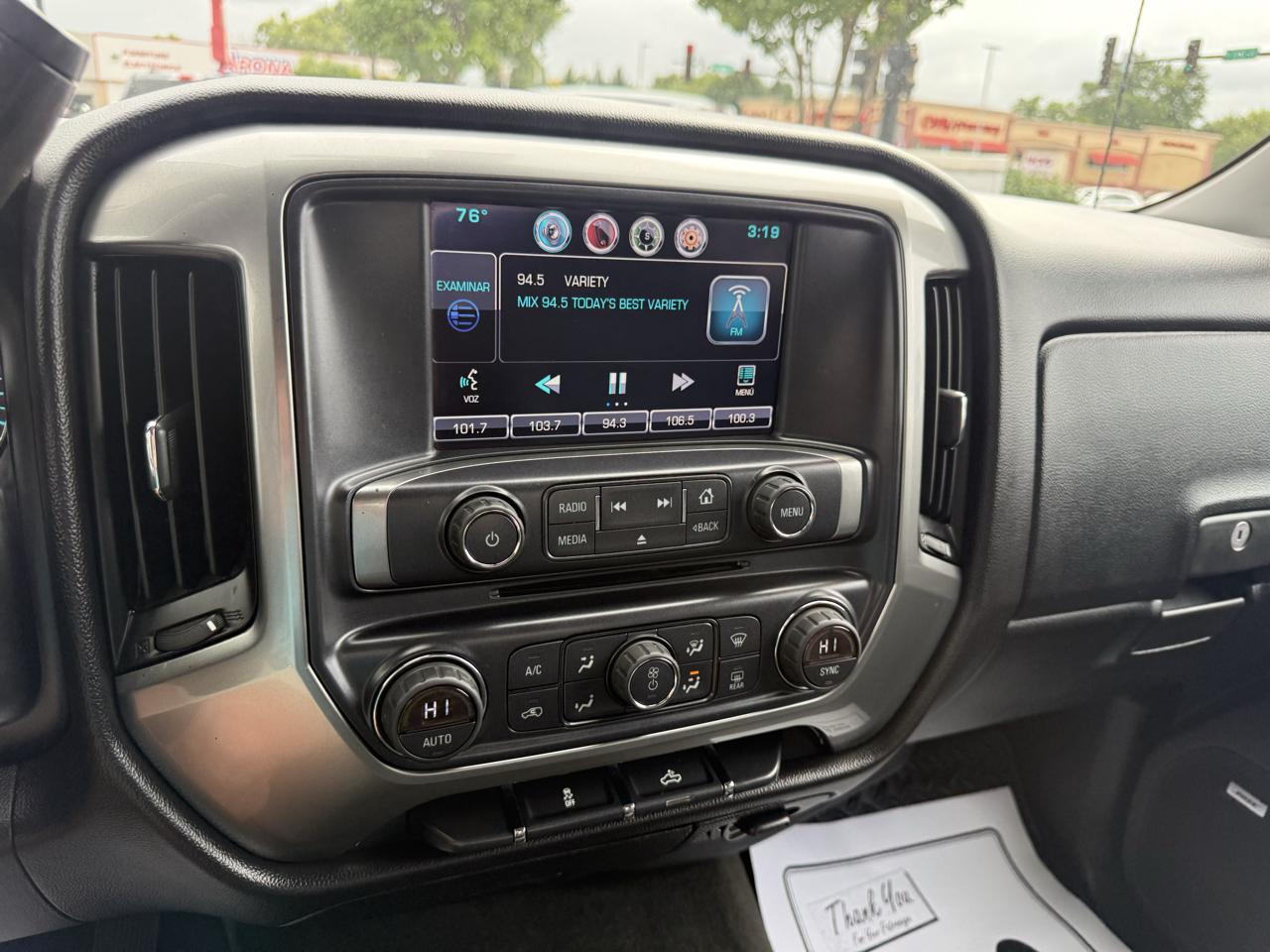 Chevrolet Silverado 1500 4WD Crew Cab 153.0" LT w/1LT 2015