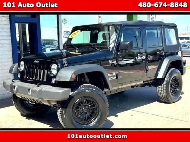 2017 Jeep Wrangler Unlimited Sport 4D SUV 4WD