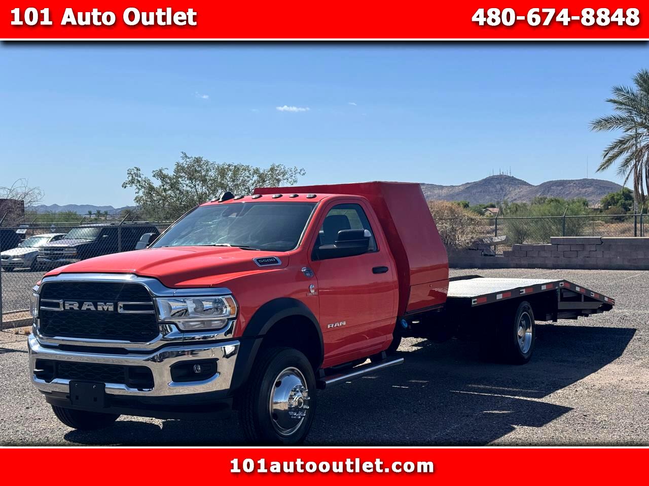 2022 RAM 5500 4WD Reg Cab 144" WB 60" CA Tradesman