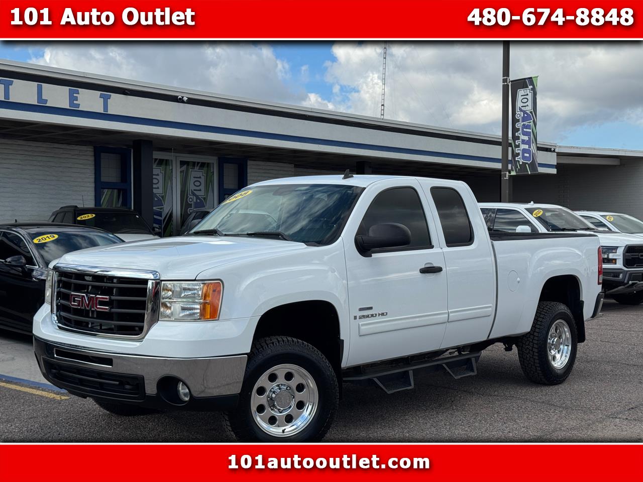 GMC Sierra 2500HD SLE Ext. Cab Long Box 2WD 2008