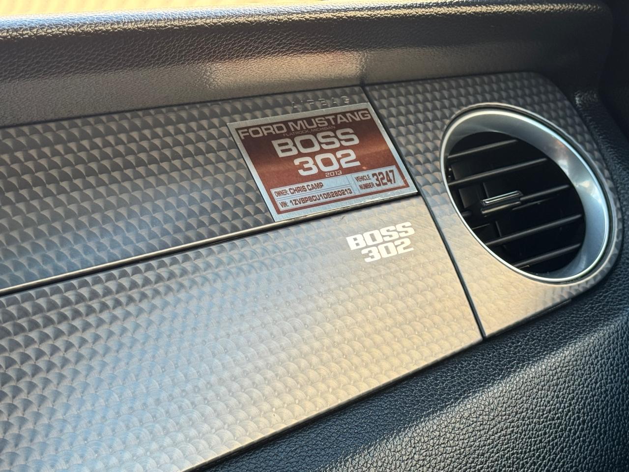 Ford Mustang 2dr Cpe Boss 302 2013
