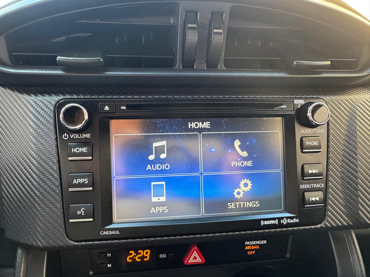 Subaru BRZ 2dr Cpe Man Premium 2016