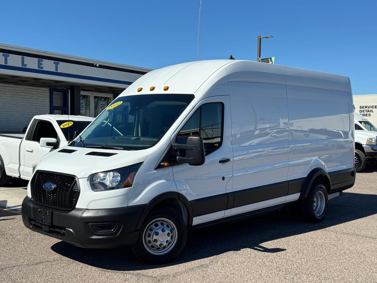 2022 Ford Transit Cargo Van T-350 HD 148" EL Hi Rf 11000 GVWR DRW RWD