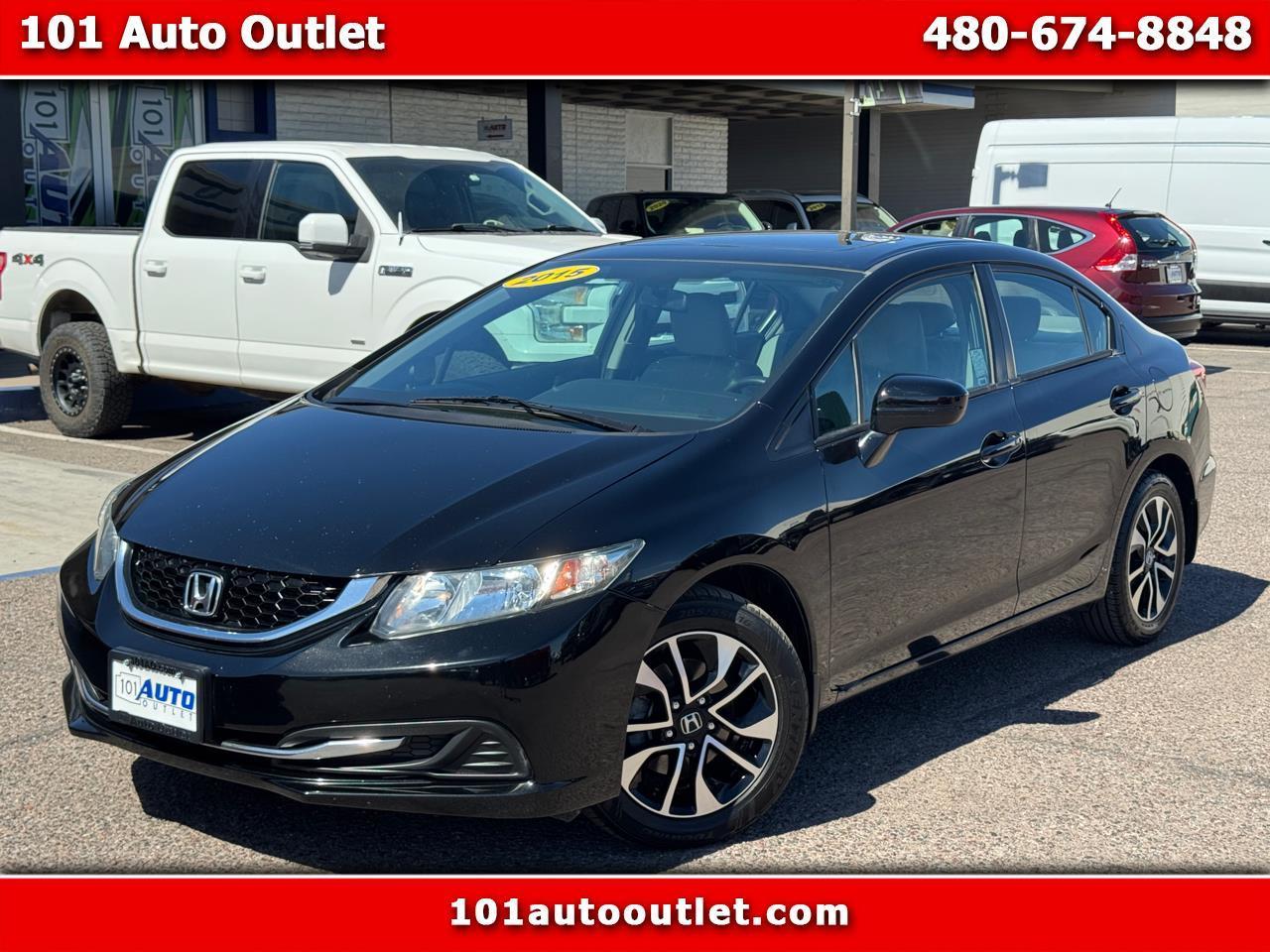Honda Civic Sedan 4dr CVT EX 2015
