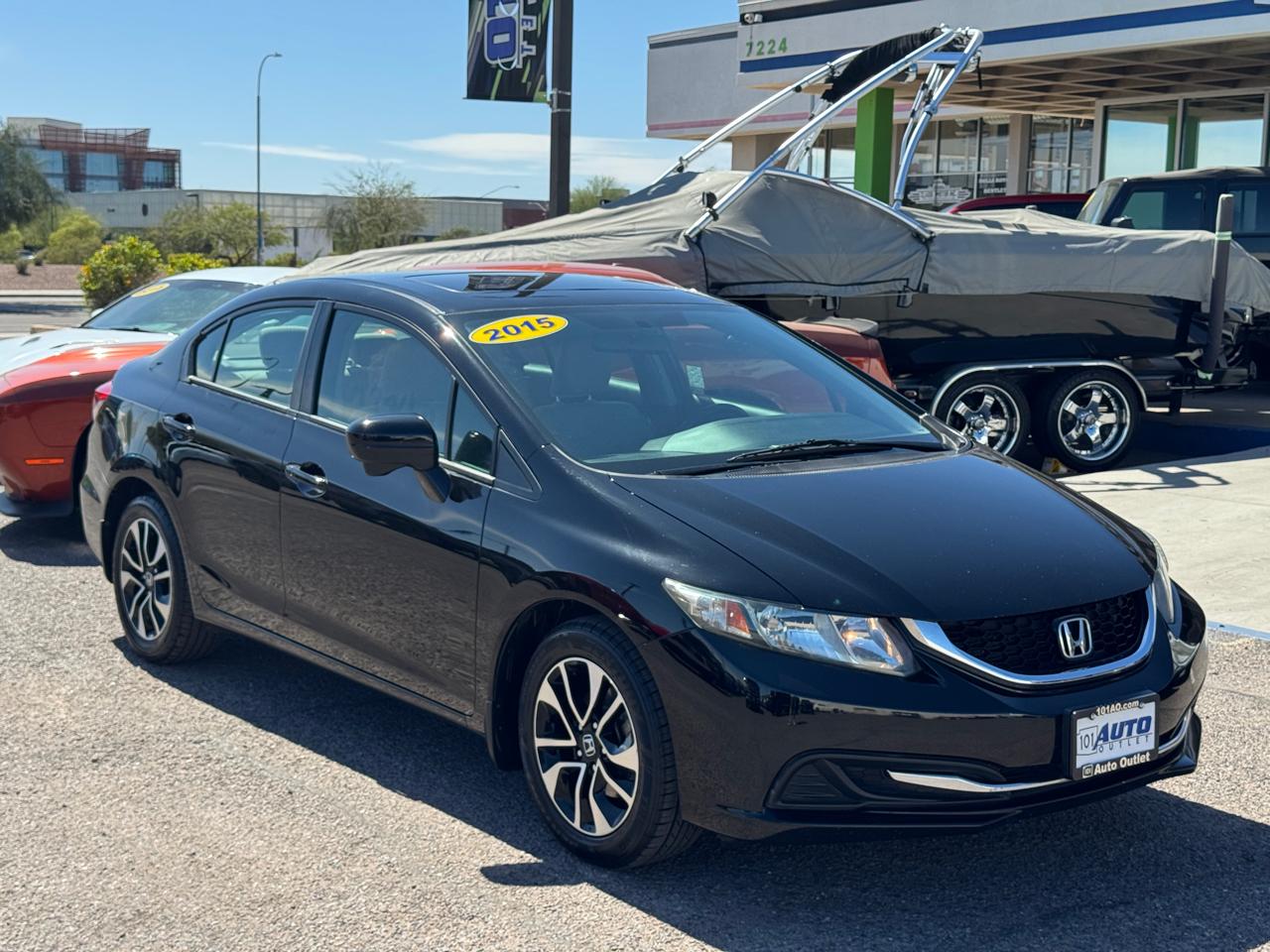 Honda Civic Sedan 4dr CVT EX 2015
