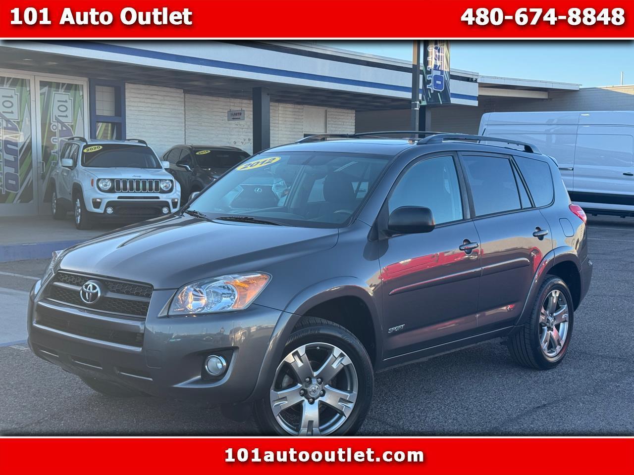 Toyota RAV4 4WD 4dr I4 Sport (Natl) 2012