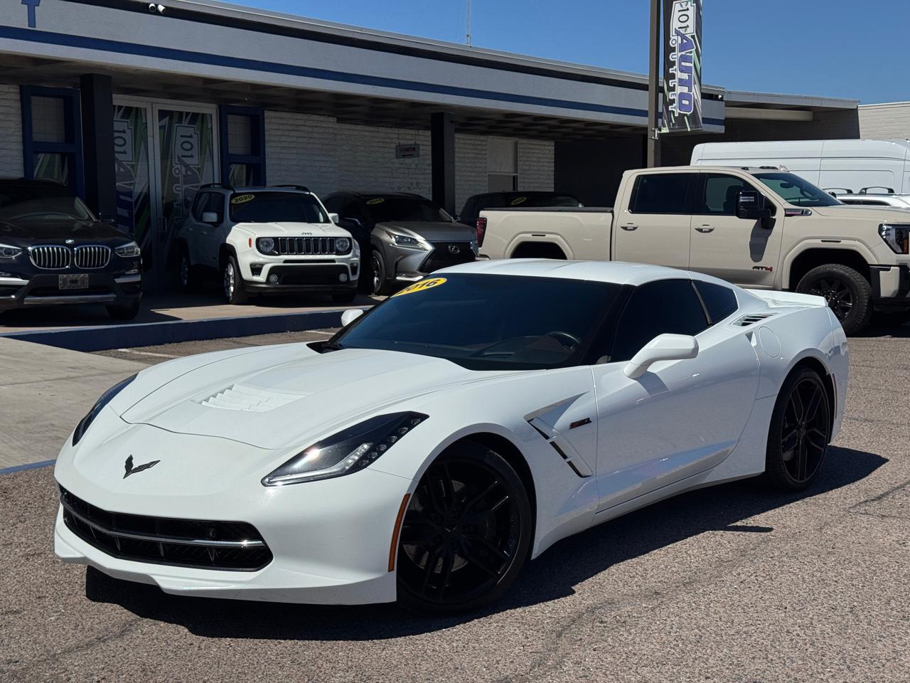 2016 Chevrolet Corvette 2dr Stingray Z51 Cpe w/3LT