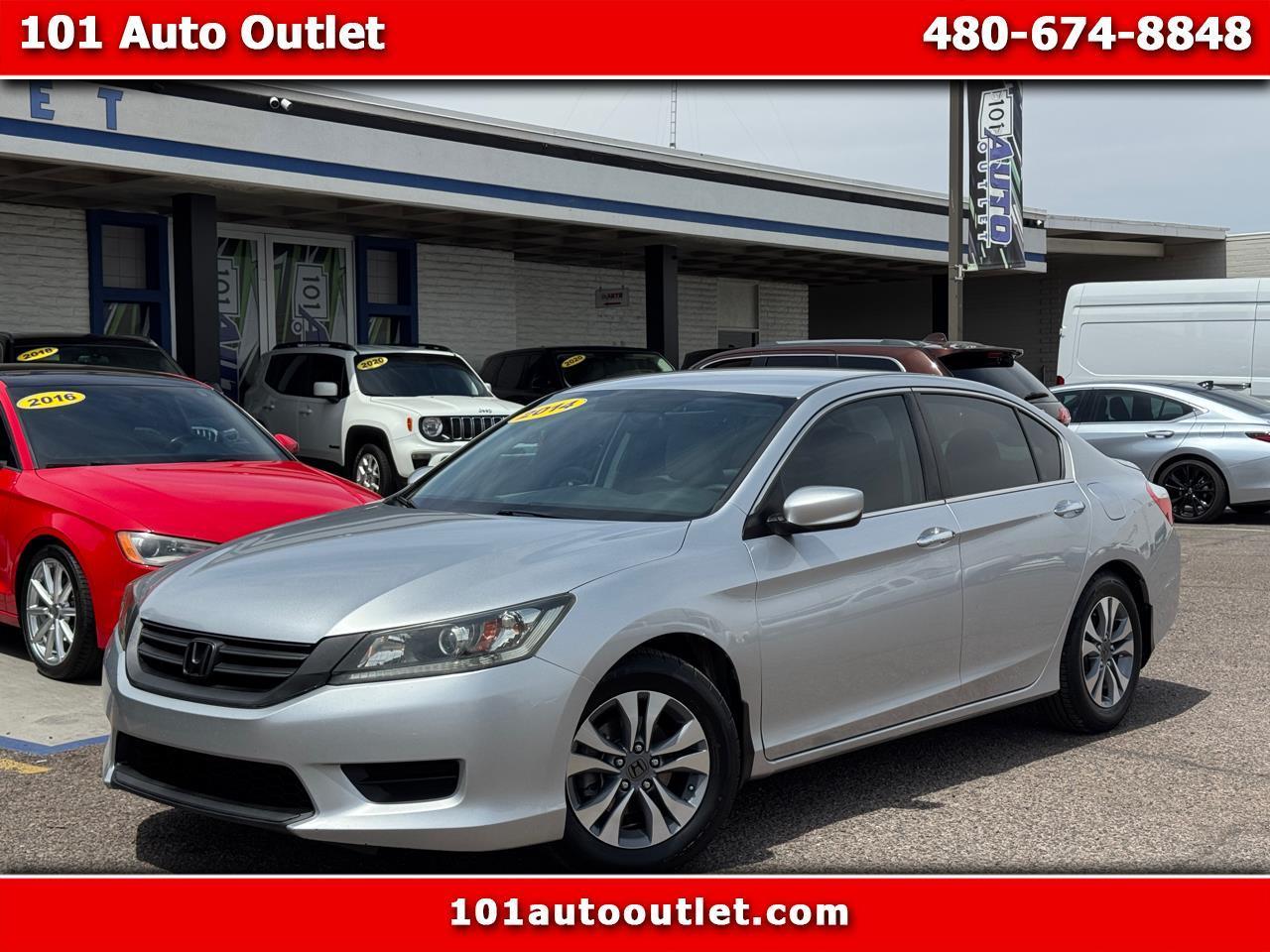 Honda Accord Sedan 4dr I4 CVT LX 2014