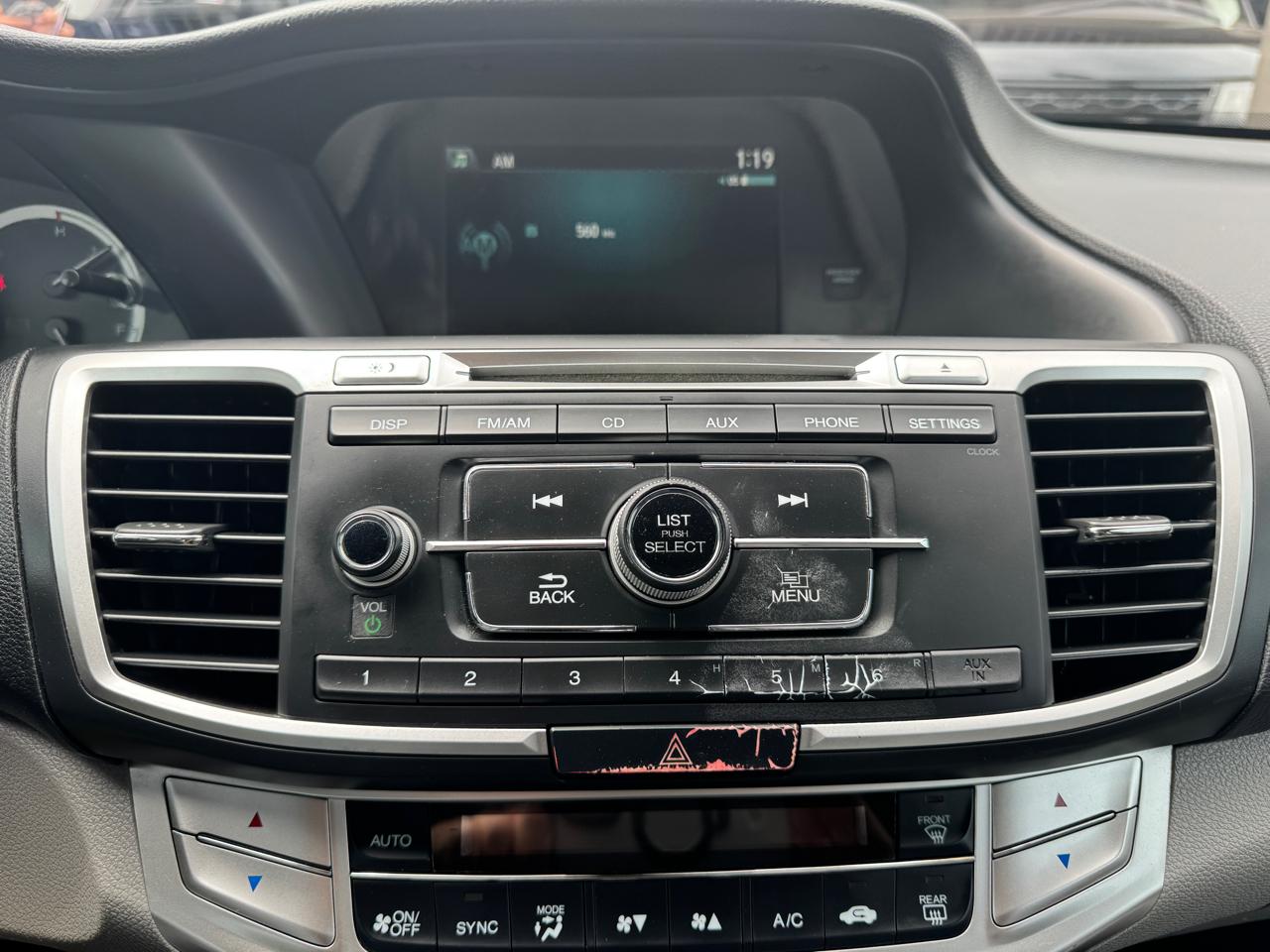 Honda Accord Sedan 4dr I4 CVT LX 2014