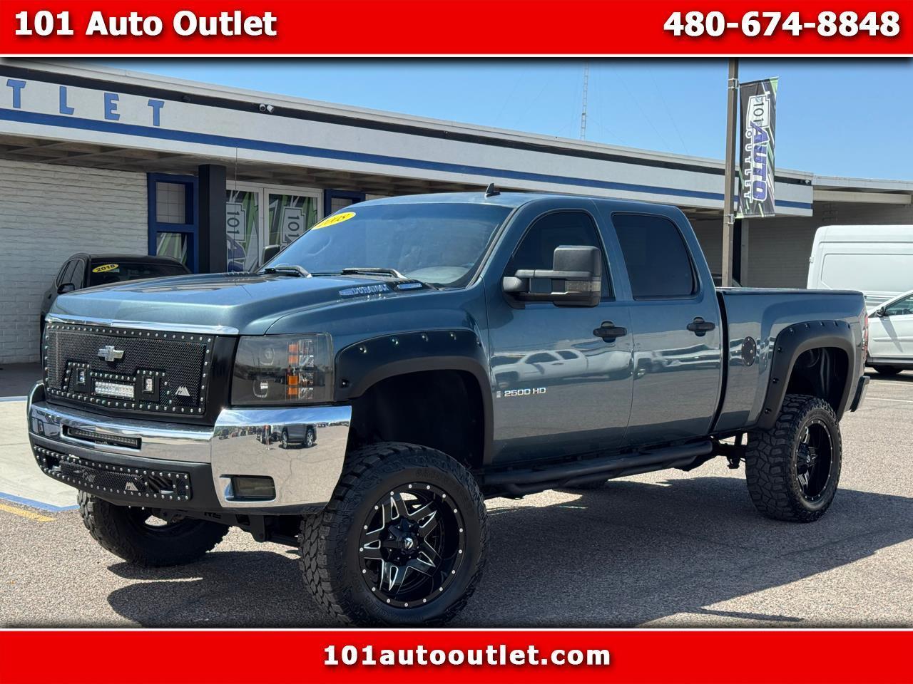 2008 Chevrolet Silverado 2500HD 4WD Crew Cab 153" LT w/2LT