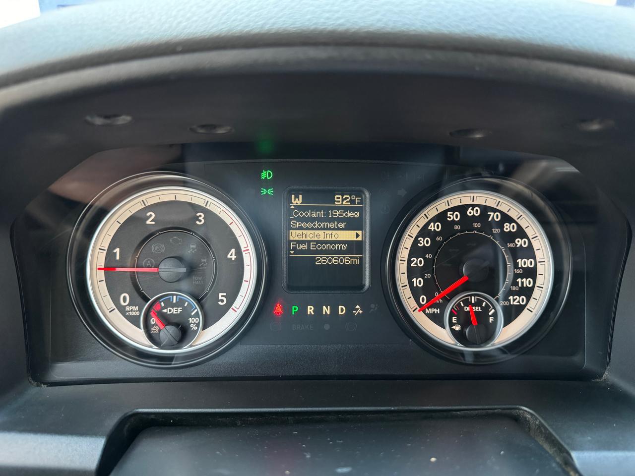 RAM 2500 4WD Crew Cab 149" Big Horn 2014