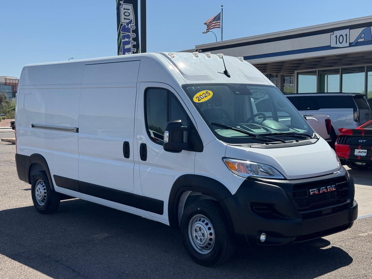 RAM ProMaster Cargo Van Tradesman 3500 High Roof 159" WB w/Pass Seat 2025