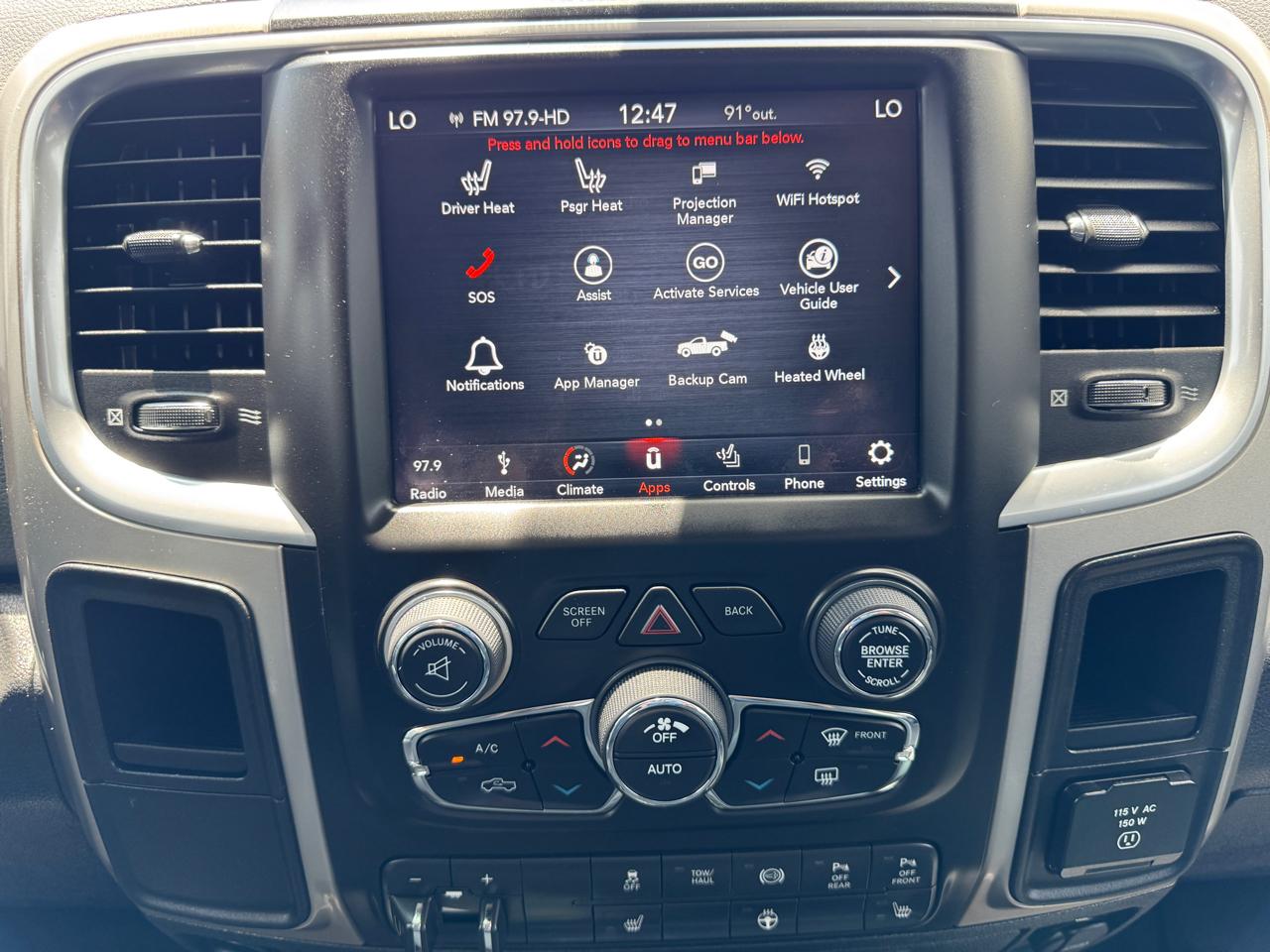 RAM 2500 Big Horn 4x2 Crew Cab 6'4" Box 2018