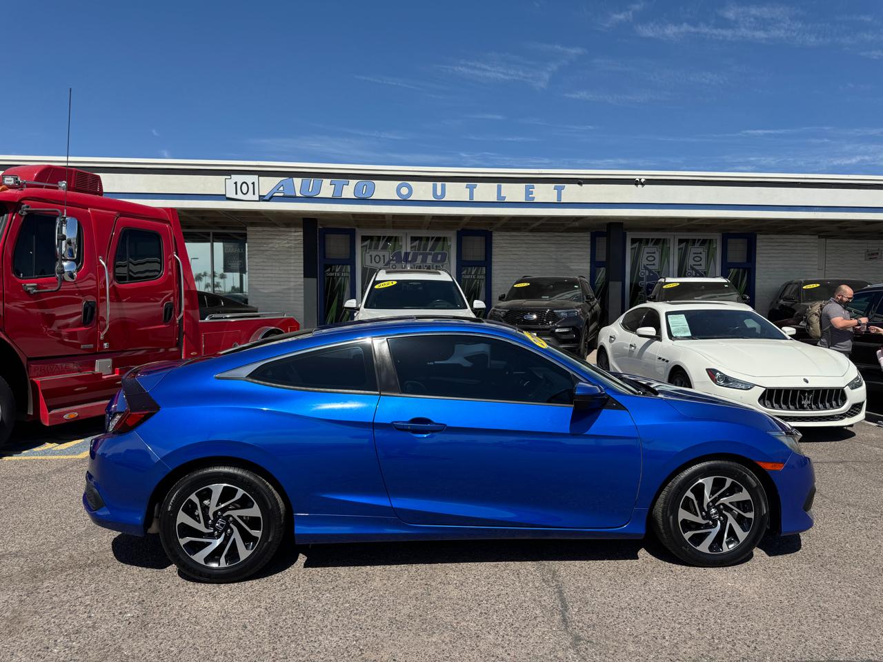 Honda Civic Coupe 2dr CVT LX-P 2016