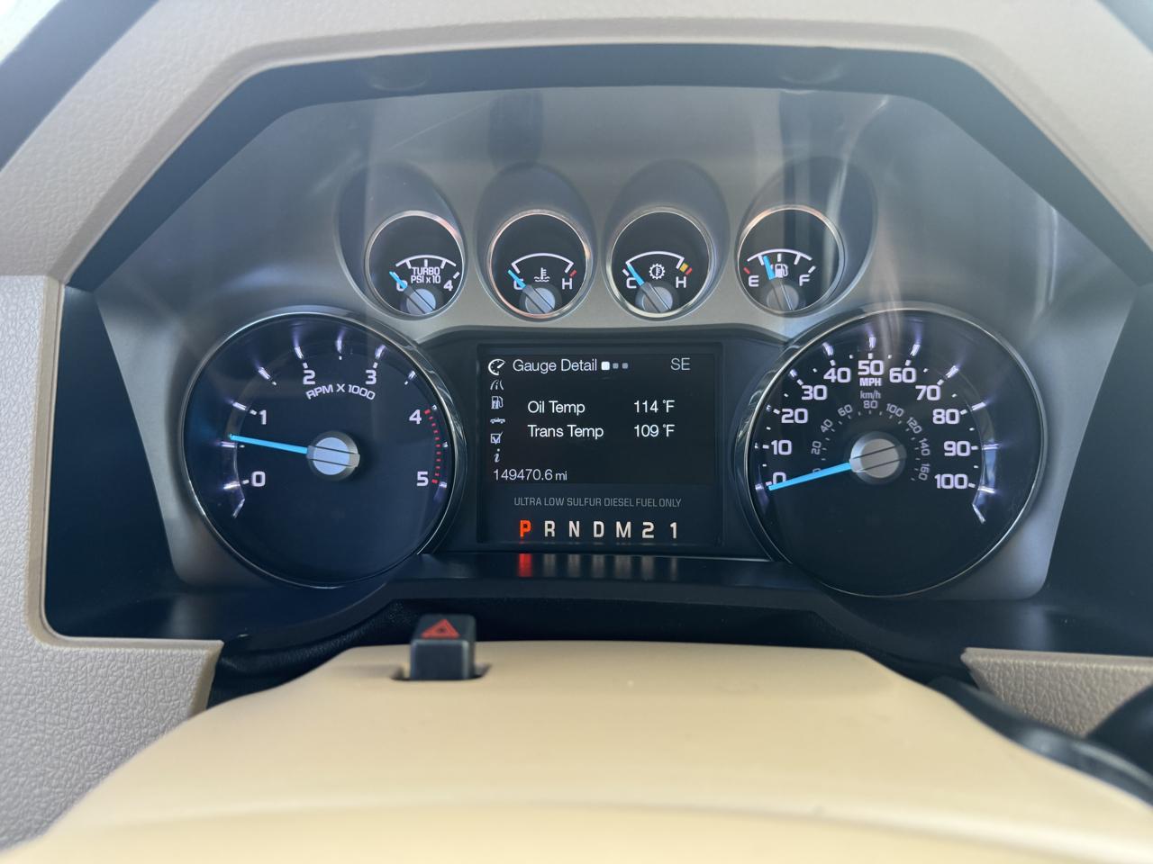 Ford Super Duty F-250 SRW 4WD Crew Cab 156" King Ranch 2012