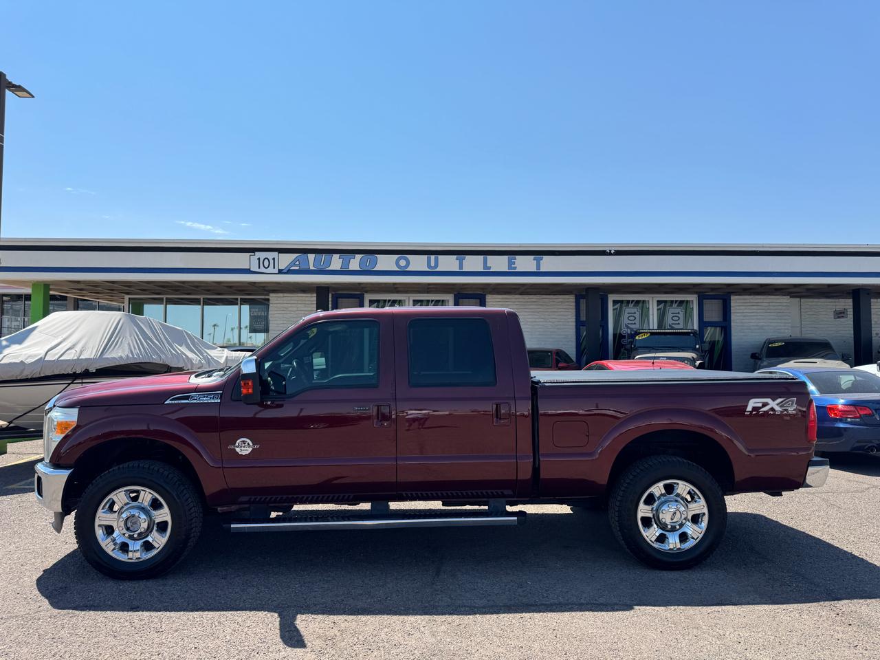 Ford Super Duty F-250 SRW Lariat 4WD Crew Cab 6.75' Box 2011