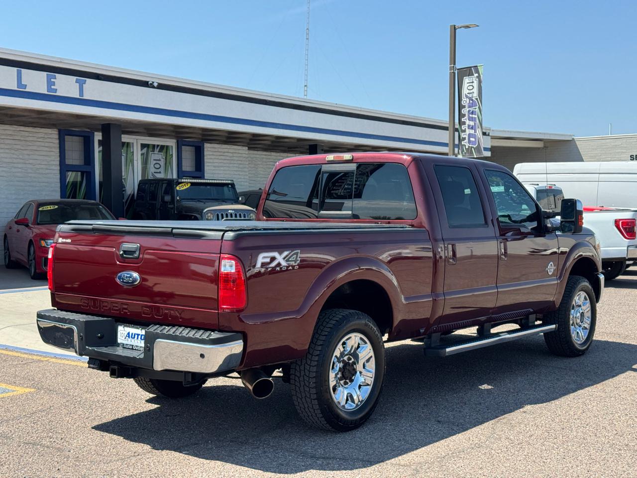 Ford Super Duty F-250 SRW Lariat 4WD Crew Cab 6.75' Box 2011
