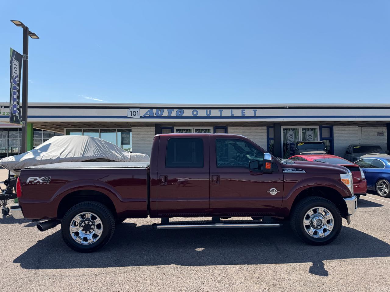 Ford Super Duty F-250 SRW Lariat 4WD Crew Cab 6.75' Box 2011