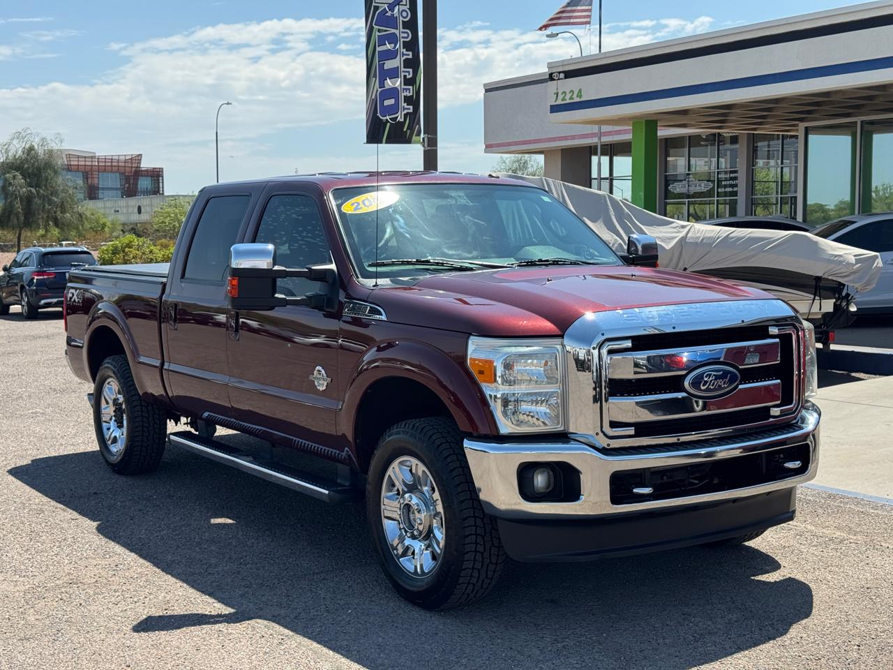 Ford Super Duty F-250 SRW Lariat 4WD Crew Cab 6.75' Box 2011
