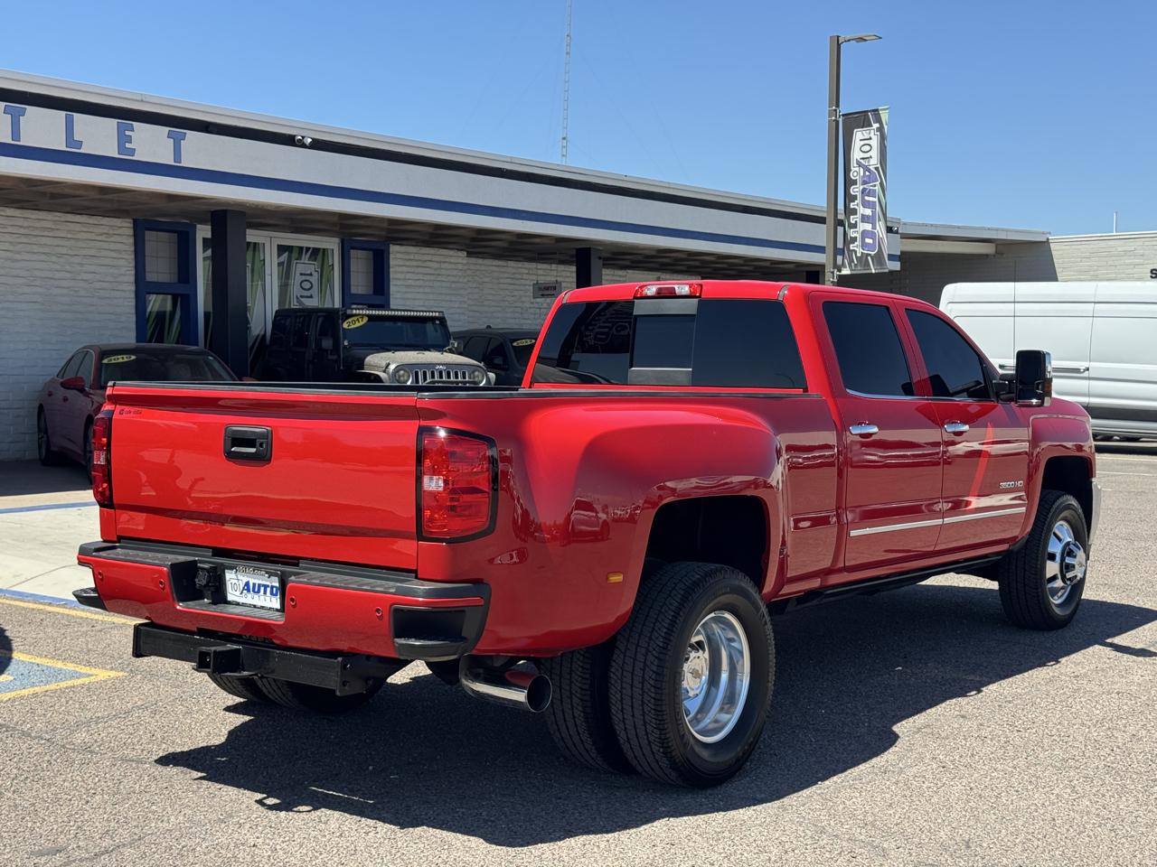 Chevrolet Silverado 3500HD 4WD Crew Cab 167.7" DRW LTZ 2018