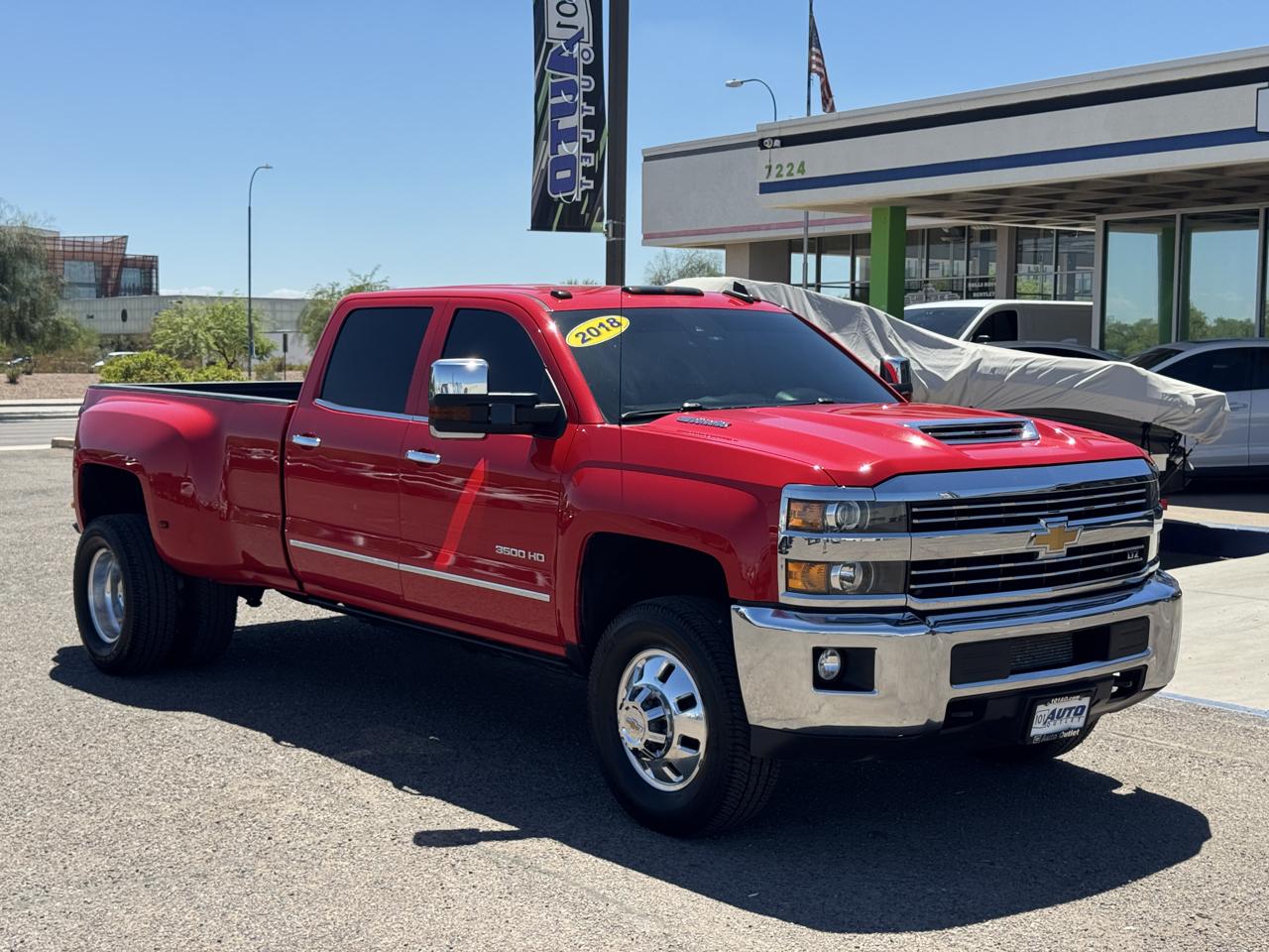 Chevrolet Silverado 3500HD 4WD Crew Cab 167.7" DRW LTZ 2018