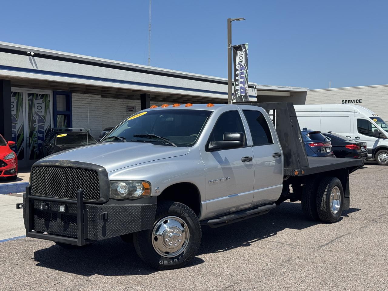 Dodge Ram 3500 4dr Quad Cab 160.5" WB DRW 4WD ST 2003