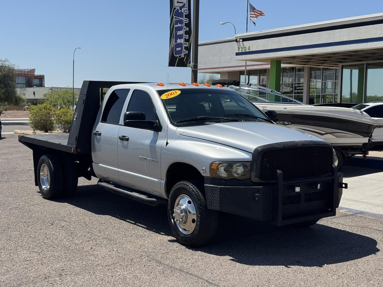 Dodge Ram 3500 4dr Quad Cab 160.5" WB DRW 4WD ST 2003