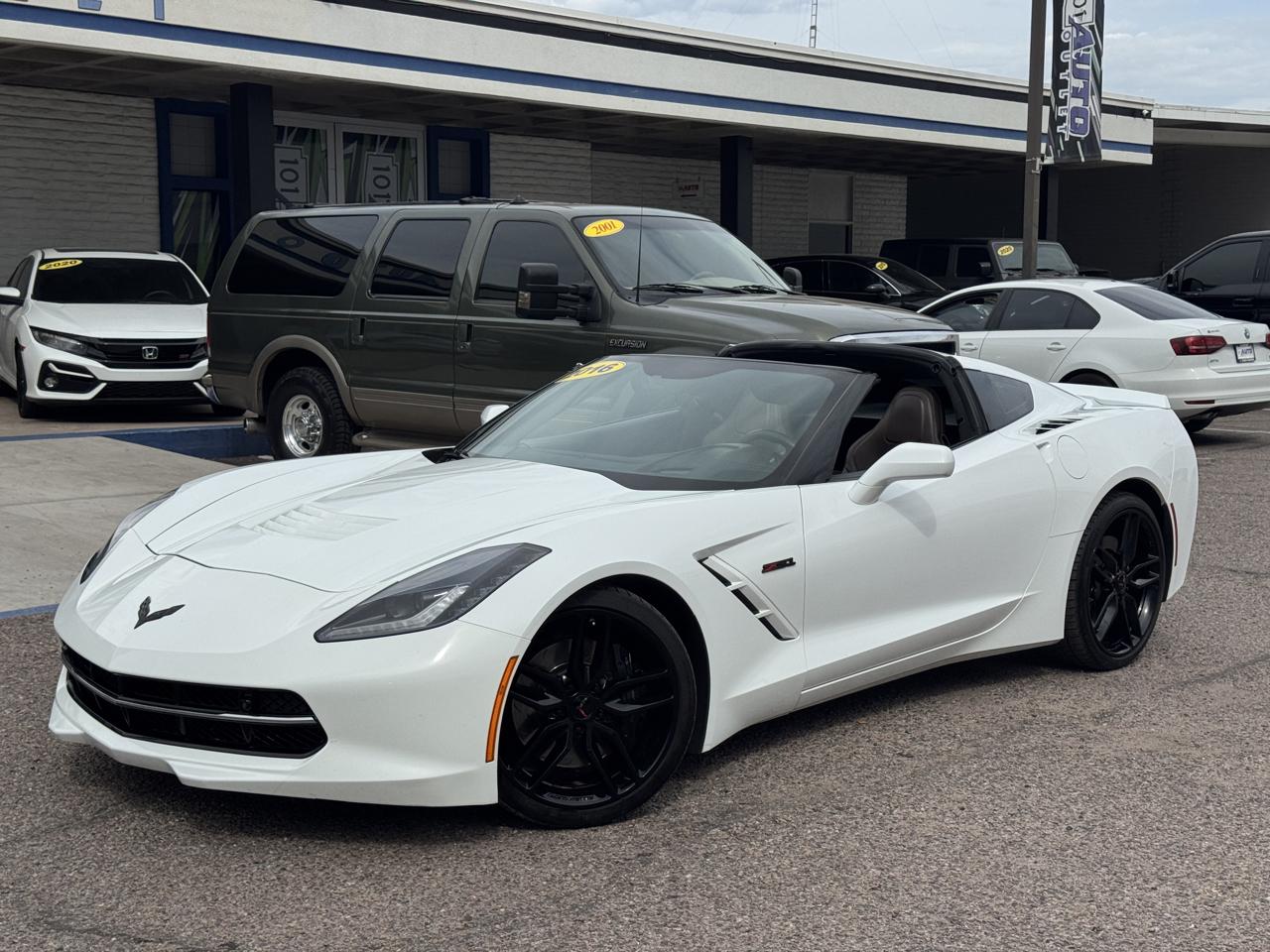Chevrolet Corvette 2dr Stingray Z51 Cpe w/3LT 2016