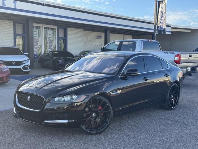 Black 2016 Jaguar XF Sedan Rear-Wheel Drive Automatic
