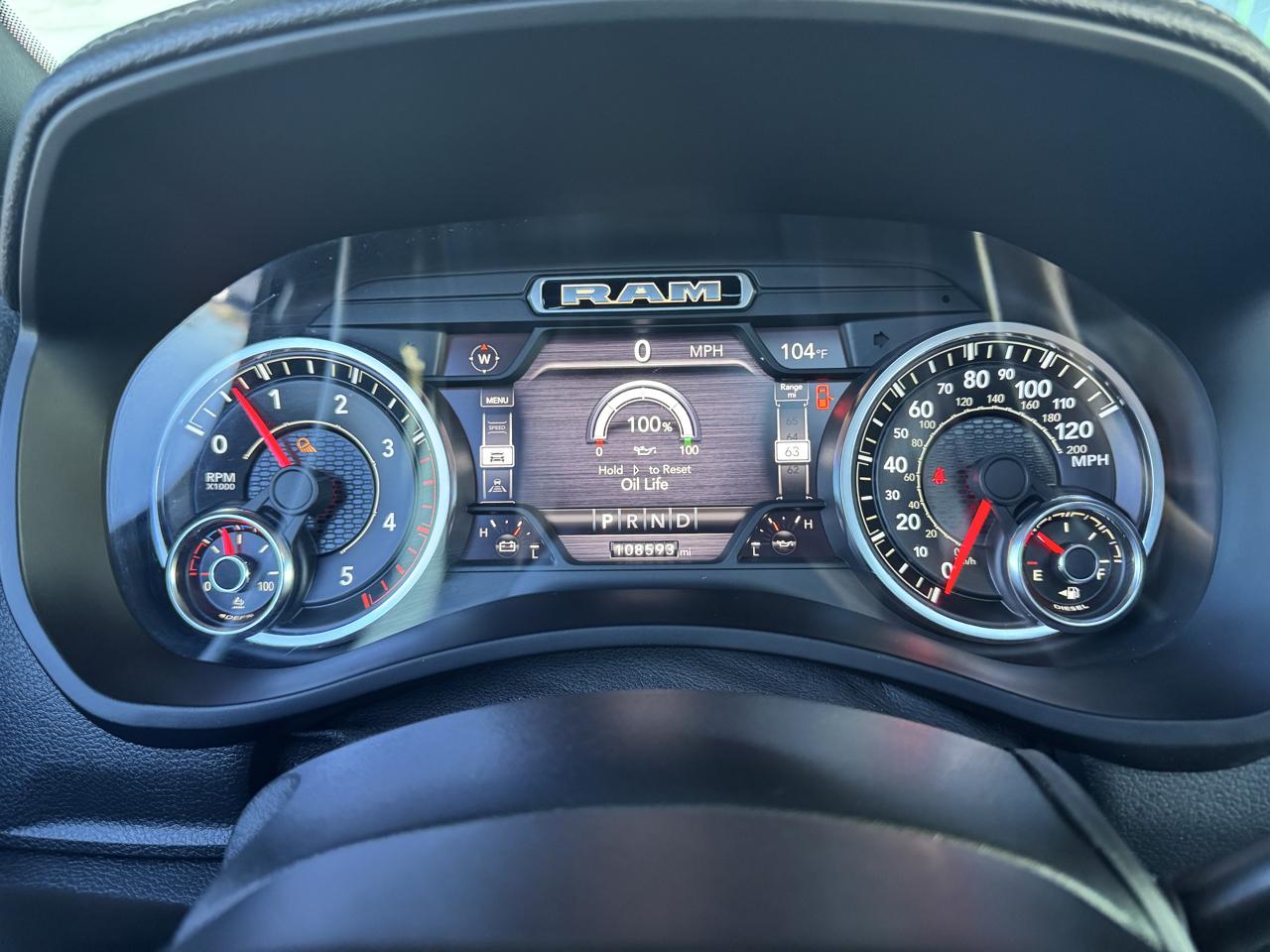 RAM 3500 Laramie 4x4 Mega Cab 6'4" Box 2019