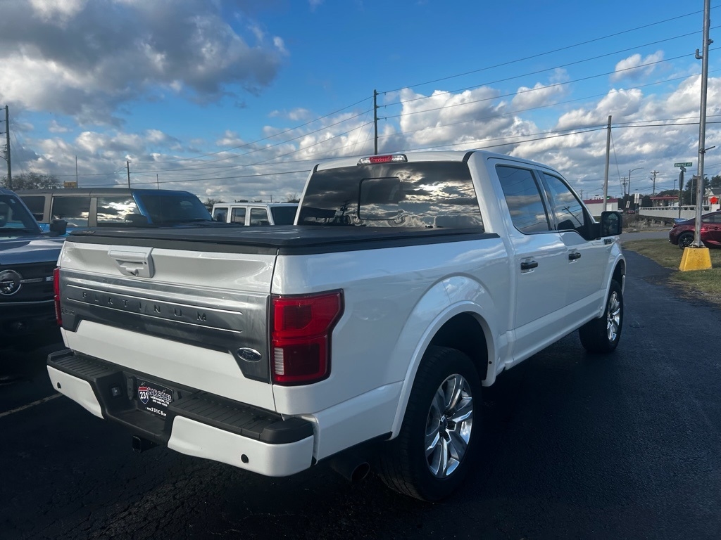 Ford F-150 Platinum SuperCrew 6.5-ft. Bed 4WD 2020 Ford F-150 Platinum SuperCrew 6.5-ft. Bed 4WD 2020