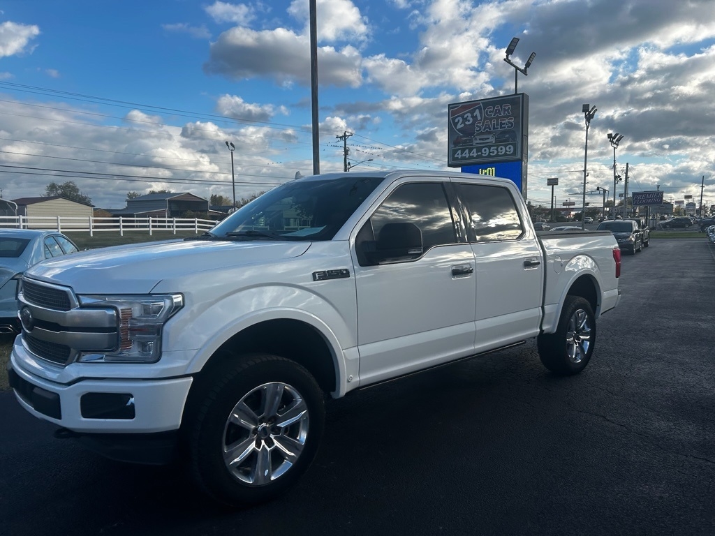 Ford F-150 Platinum SuperCrew 6.5-ft. Bed 4WD 2020 Ford F-150 Platinum SuperCrew 6.5-ft. Bed 4WD 2020
