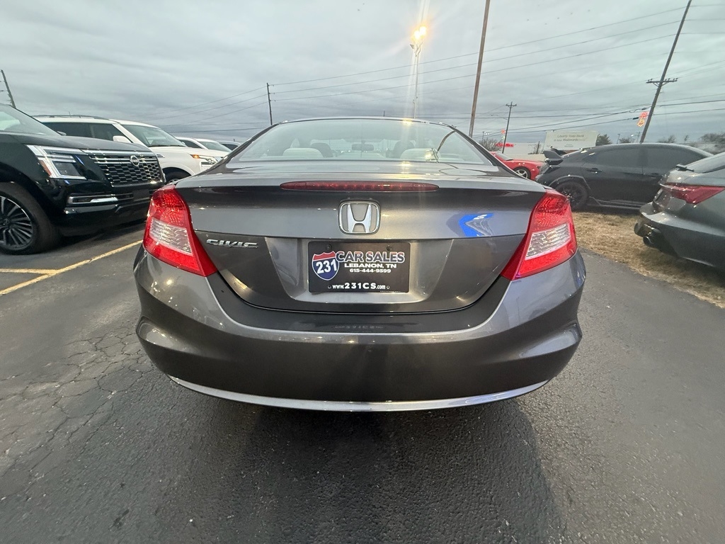 Honda Civic EX Coupe 5-Speed AT 2012