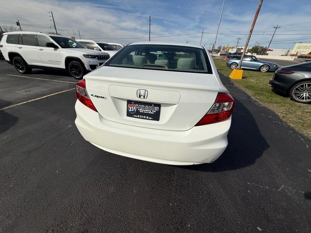 Honda Civic LX Sedan 5-Speed AT 2012