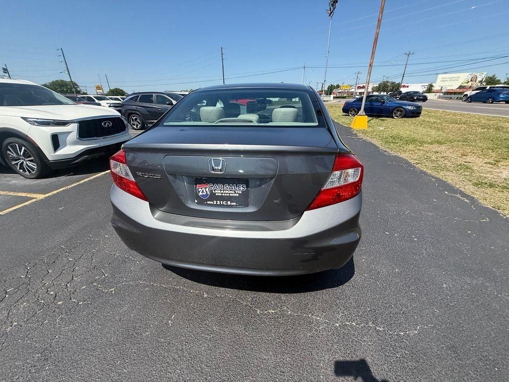 Honda Civic LX Sedan 5-Speed AT 2012