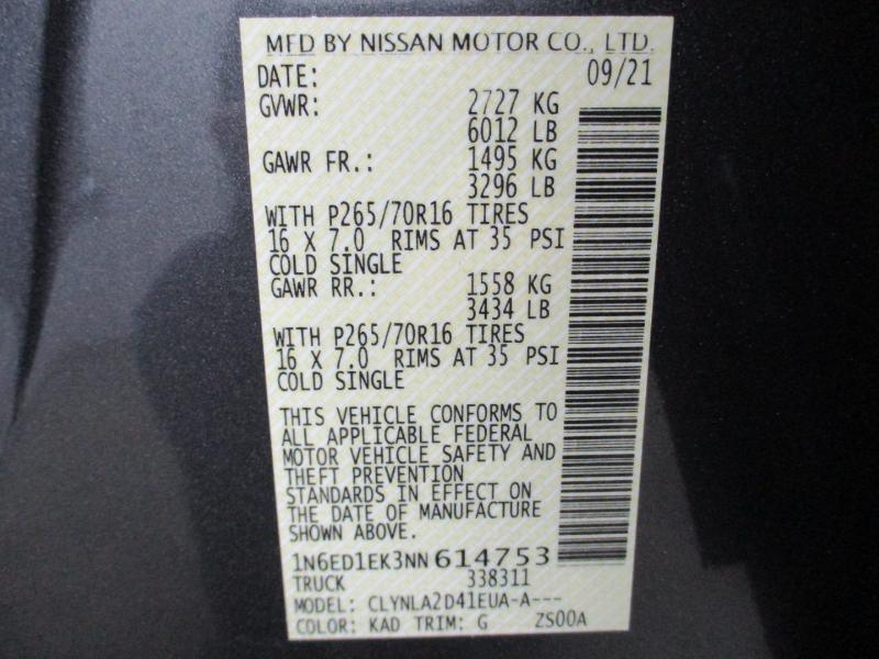 Nissan Frontier S Crew Cab 4WD 2022