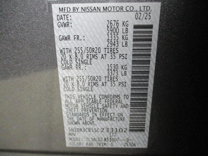 Nissan Pathfinder SL 2025