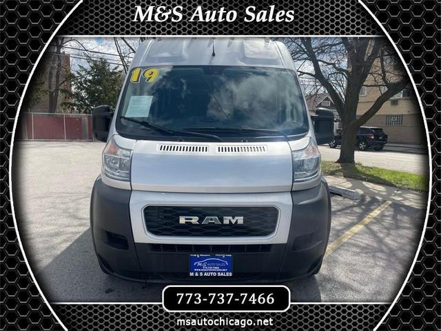Silver 2019 RAM ProMaster 1500 136 High Roof Cargo Van FWD Van Front-Wheel Drive Automatic