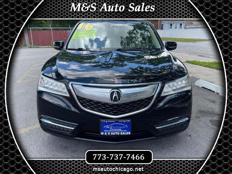 Acura MDX SH-AWD 9-Spd AT w/Tech Package 2016