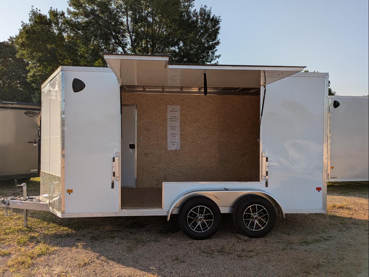 2025 E-Z Hauler Cargo 7.4x14 UTV Side Door